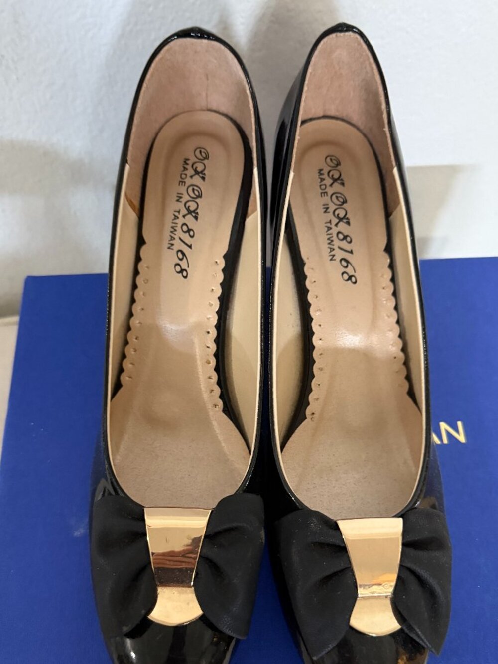 Bow Heeled Kitten Shoes